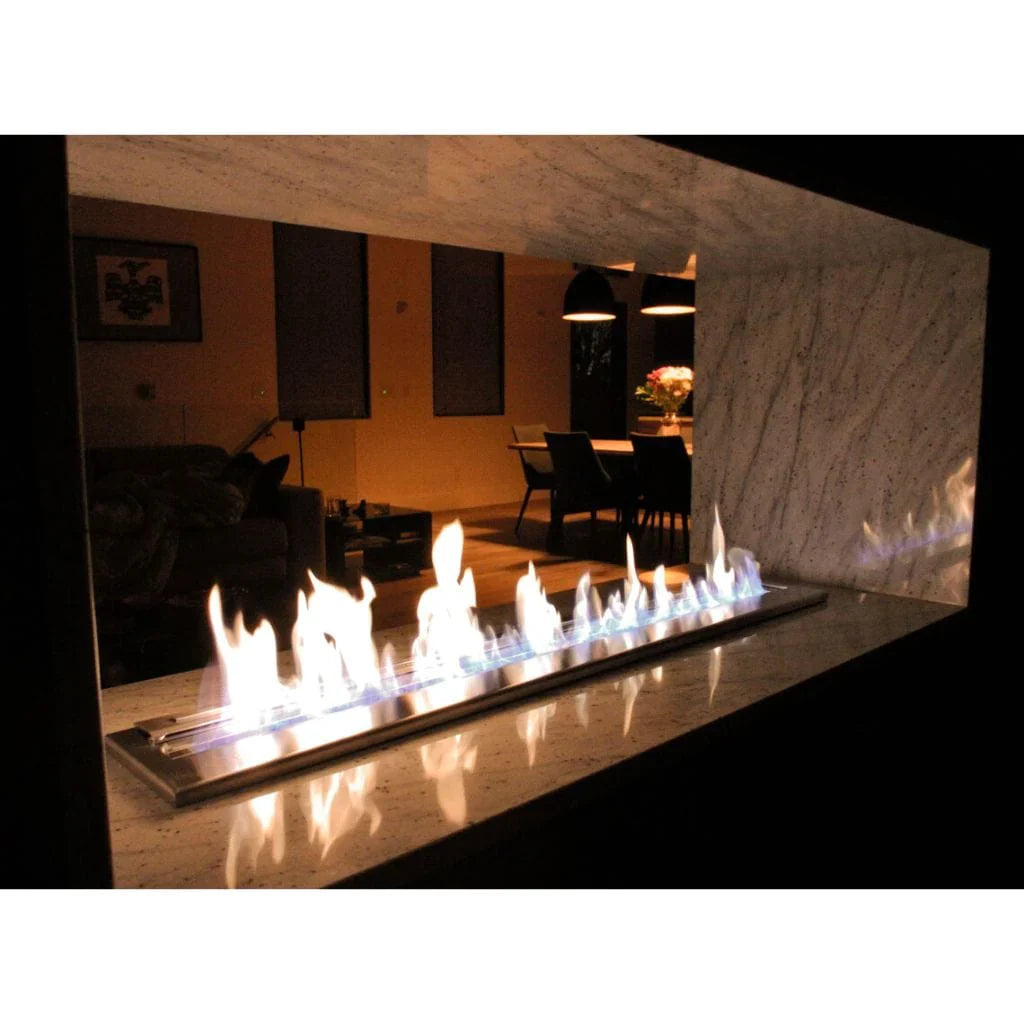 The Bio Flame Ethanol Smart Burner SKU RC-18-Silver