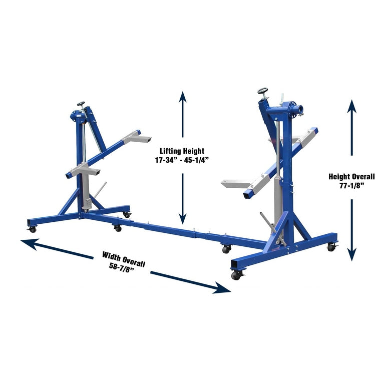 Tuxedo Car Rotator, 3,000 lb Capacity SKU CR-3000