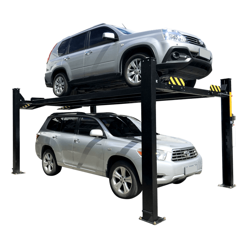 Tuxedo 9,000 lb Deluxe Storage Lift Extended, Poly Casters, Drip Trays, Jack Tray SKU FP9K-DX-XLT