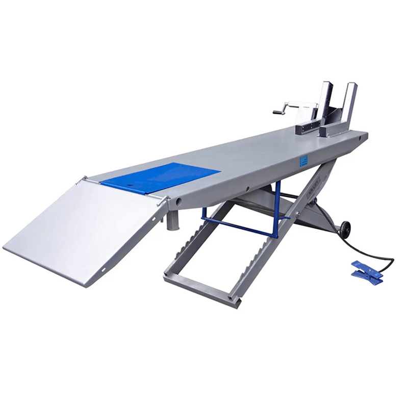 Tuxedo Pneumatic Motorcycle Lift SKU M-1000C