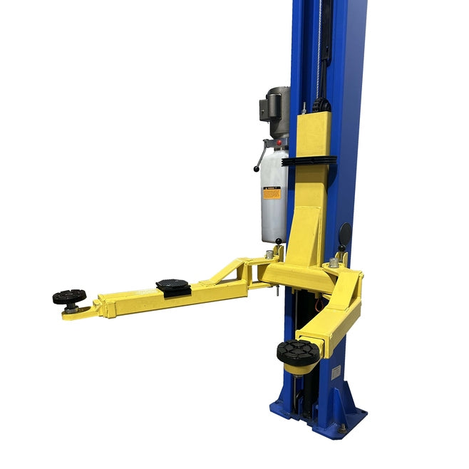 Tuxedo 9,000 lb Two Post Clear Floor, Asymmetric SKU TP9KACX