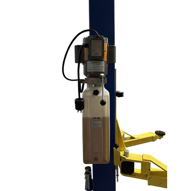 Tuxedo 9,000 lb Two Post Clear Floor, Asymmetric SKU TP9KACX