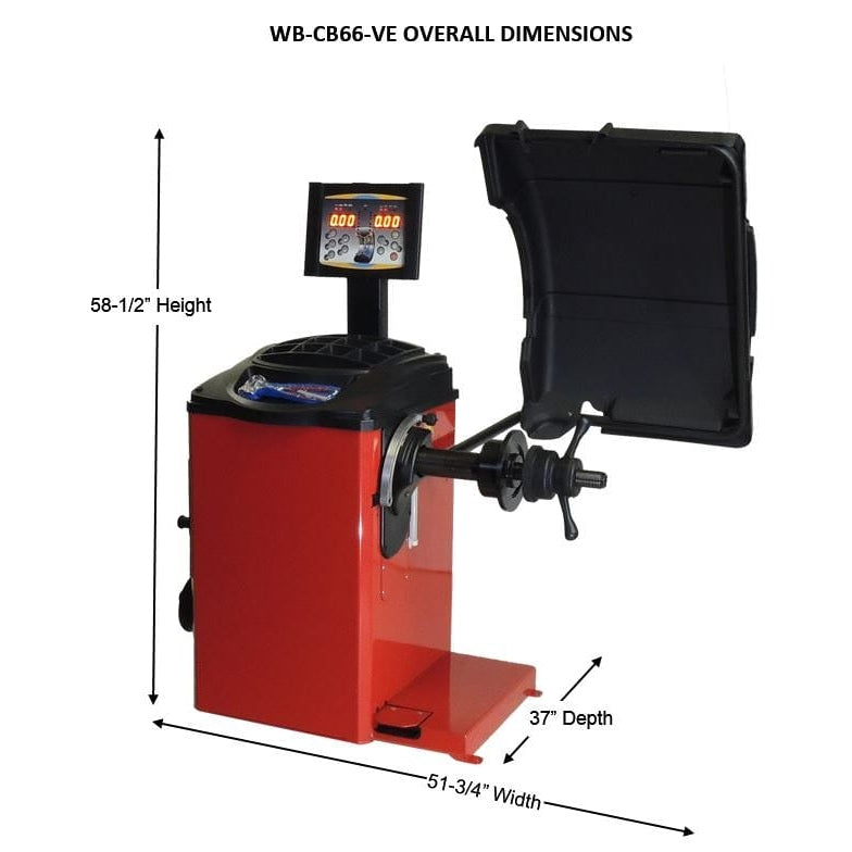 Tuxedo Wheel Balancer SKU WB-CB66-VE