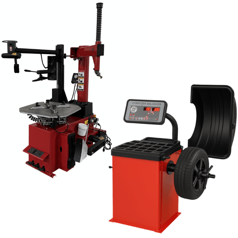 Tuxedo Heavy Duty Tire Changer Wheel Balancer Combo SKU CK-TC950WPA-WB953