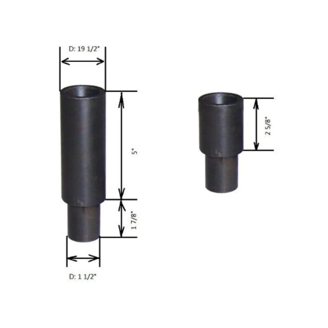 Tuxedo Height Adapter Arm Kit SKU PL6K-HeightAdapter