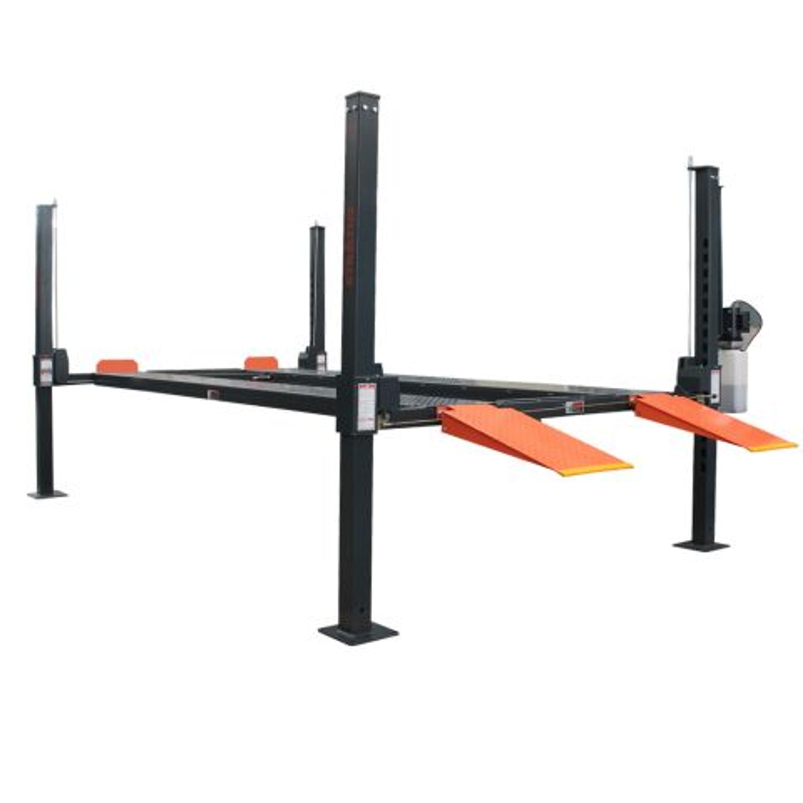 Stratus Compact Enclosed 4 Post 9k lbs Storage Parking Car Lift w/casters SKU SAE-P49C