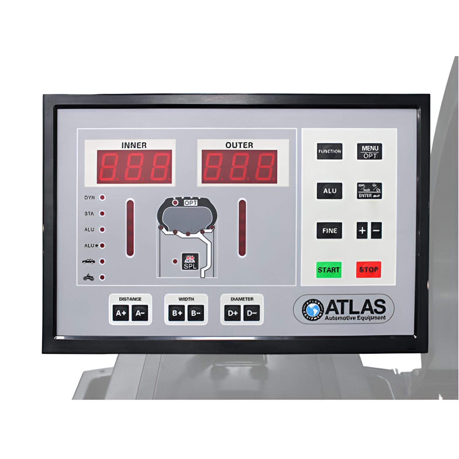 Atlas PRO Premium 3D Computer Wheel Balancer SKU ATEATWB49-2-PRO