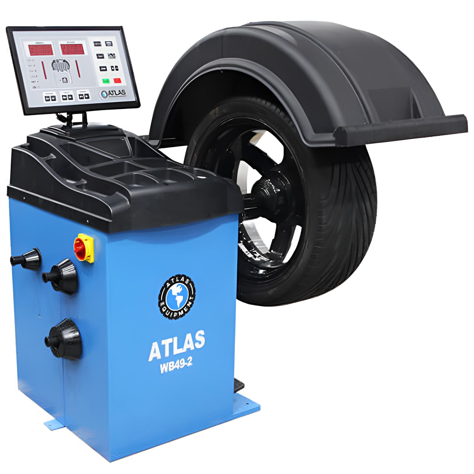Atlas Premium 2D Computer Wheel Balancer SKU ATEATWB49-2