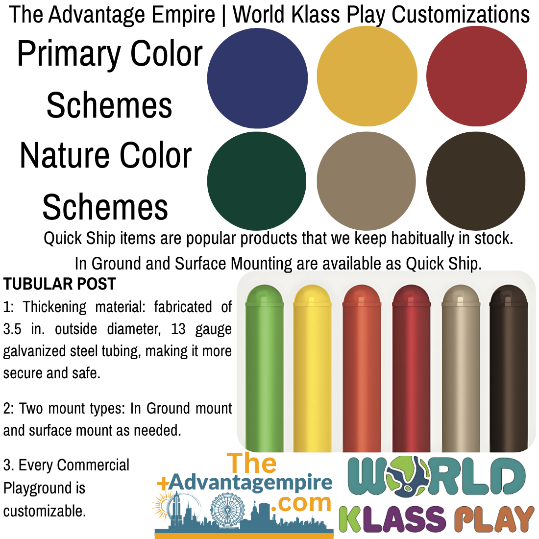 World Klass Play Breezy Peak Playground SKU WKP35-0024