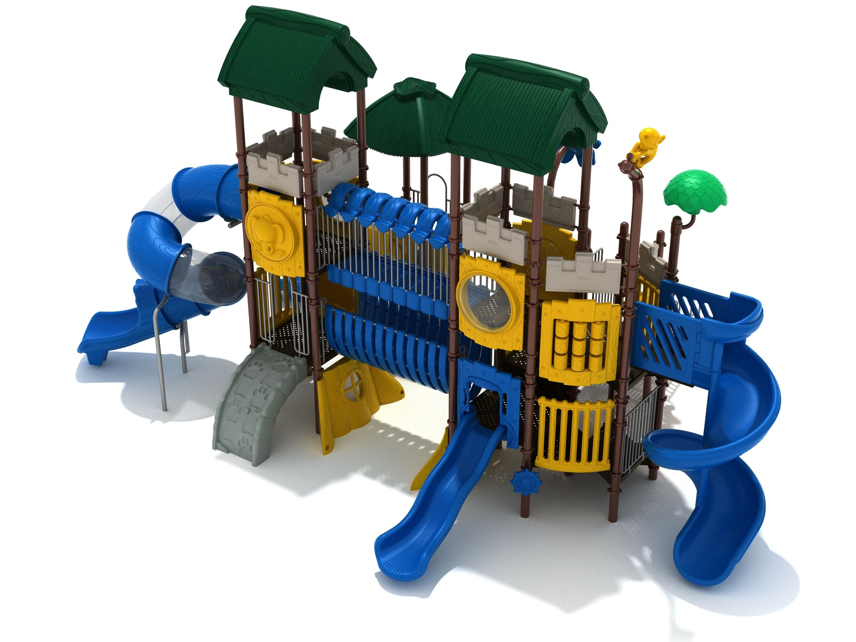 Playground Equipment Zipping Zebra Playground SKU PTH010