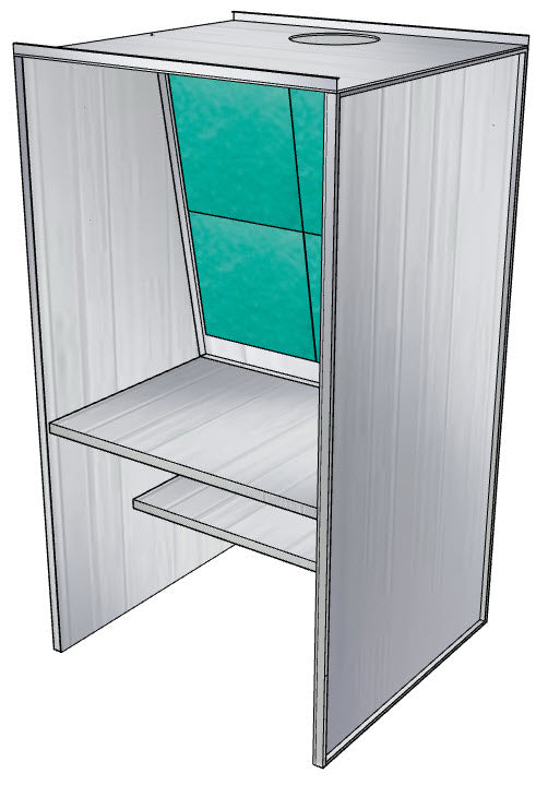 Merchant 1 Manufacturing Bench Style Paint Booths SKU PBBT744