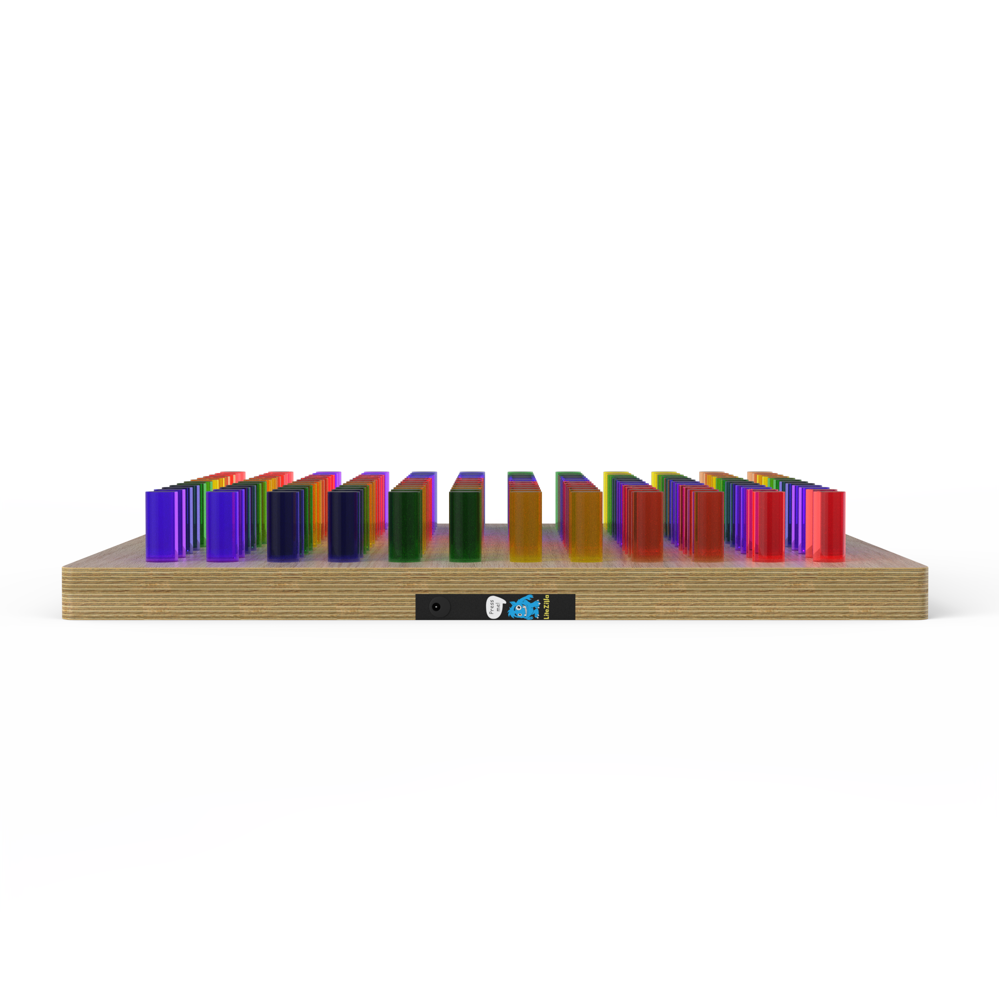 LiteZilla Mini Maple Stained Hardwood SKU LZ-MINI