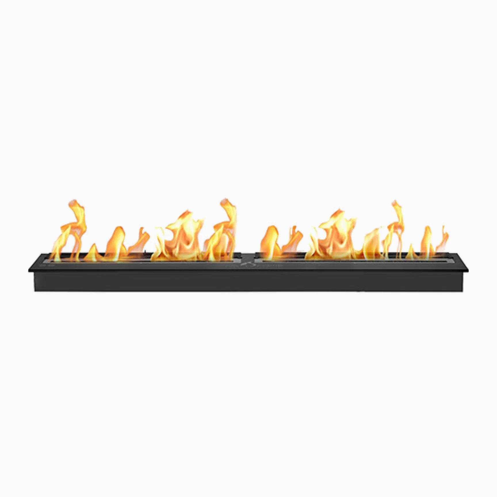 The Bio Flame 72” Burner Bio Ethanol Fireplace SKU EB-72-Silver