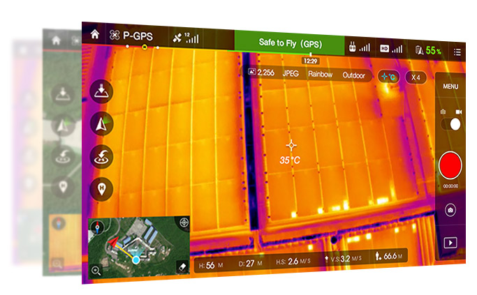 DJI FLIR Zenmuse XT 13mm Lens, Radiometric SKU ZXTA13FR