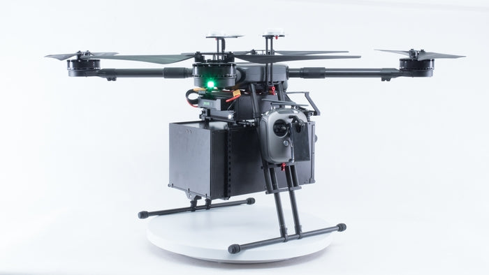 DJI Wind 4 Industrial Quadcopter Drone IP43 Rain, Dust Resistance 10kg Payload SKU CP.HY.00000011.01