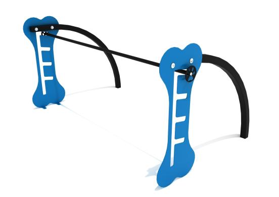 Playground Equipment Dog Bone Jump Bar SKU PDP013