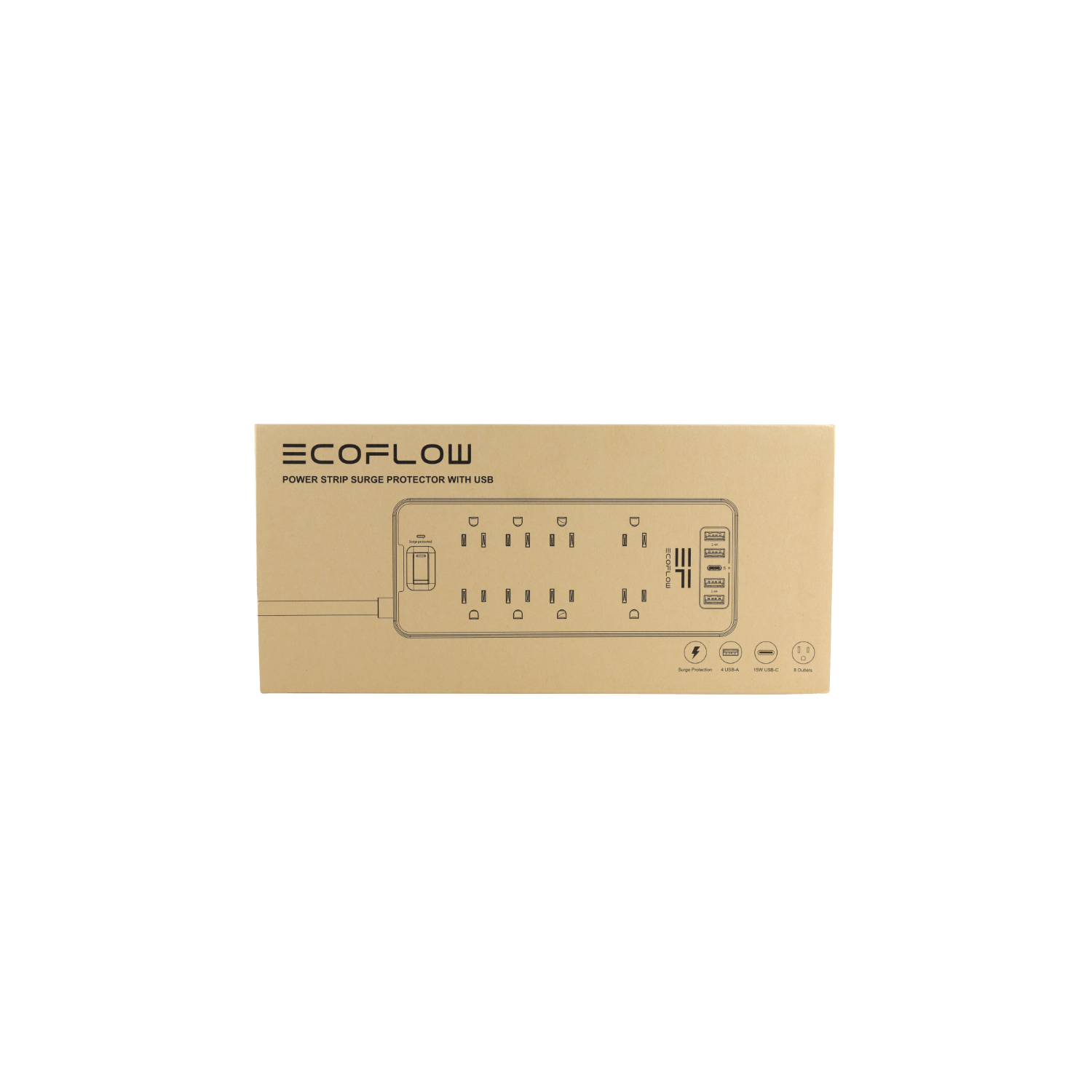 EcoFlow Surge Protector SKU Ssocket-B