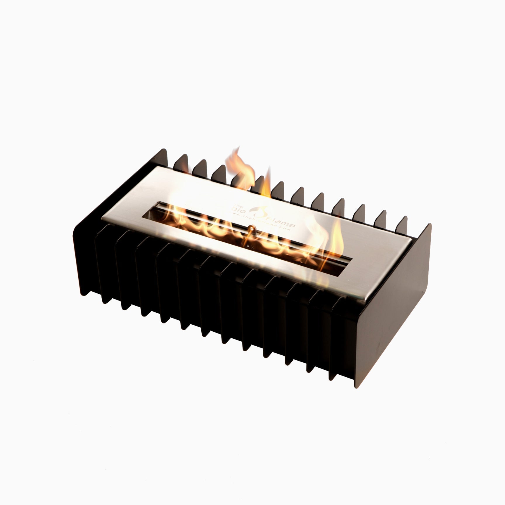 Bio Flame 16" Grate Kit Ethanol Fireplace SKU Grate-16-Silver-Bundle