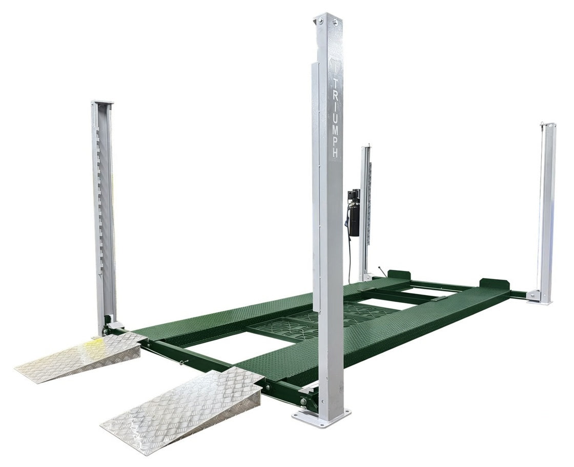 Triumph 8,000lb 4 Post Lift, Custom Color, USA Made SKU USA8000