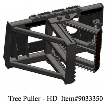 Top Dog Attachments Heavy Duty Tree Puller SKU 9033350