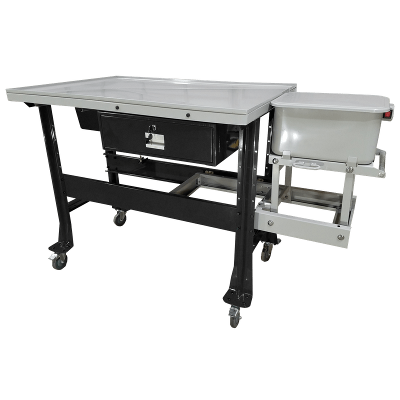 iDEAL Premium Tear Down Table, Part Washer, 1,000 lbs. Cap SKU PTDT-1000
