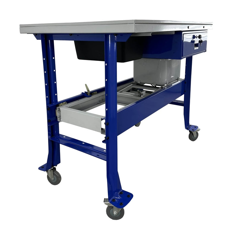 iDEAL Premium Tear Down Table, Part Washer, 1,000 lbs. Cap SKU PTDT-1000
