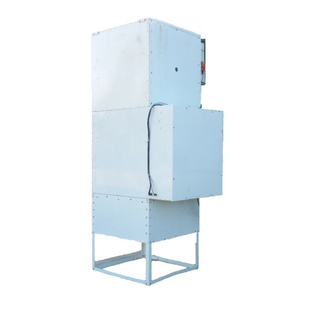 iDEAL Heated Paint Booth Combo, Semi Down Draft Booth, Plenum Canopy, Rammstein Heater, Duct Work Kit SKU PSB-CKSEMIDDWAMU-3PH-230V