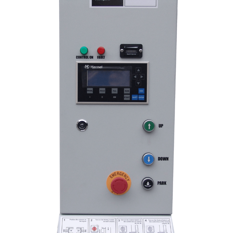 Ideal 13,000lb Mobile Column Lift, 6-Pack, ALI Certified SKU MSC-13K-B-678