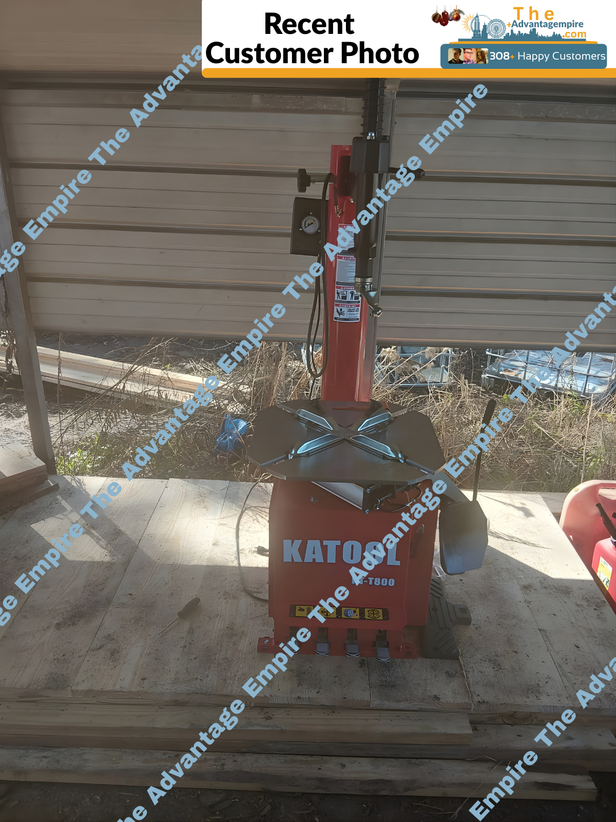 Katool Tire Changer & Wheel Balancer Combo SKU KT-T800+KT-B750