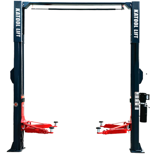 Katool 2 Post Vehicle Lift, 14,000lb Capacity Clear Floor SKU KT-M140XD