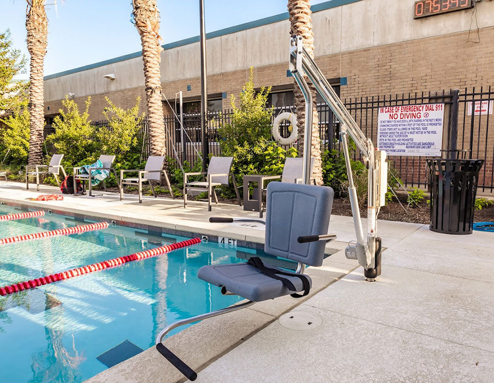 Spectrum Aquatics Motion Trek BP400 Pool Lift w/ Anchor SKU 163145