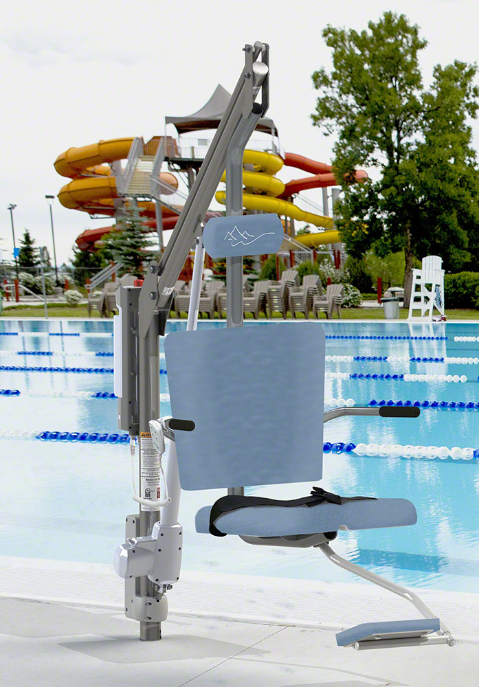 Spectrum Aquatics Motion Trek BP350 Deluxe Pool ADA Lift w/ Anchor SKU 153121-DLX