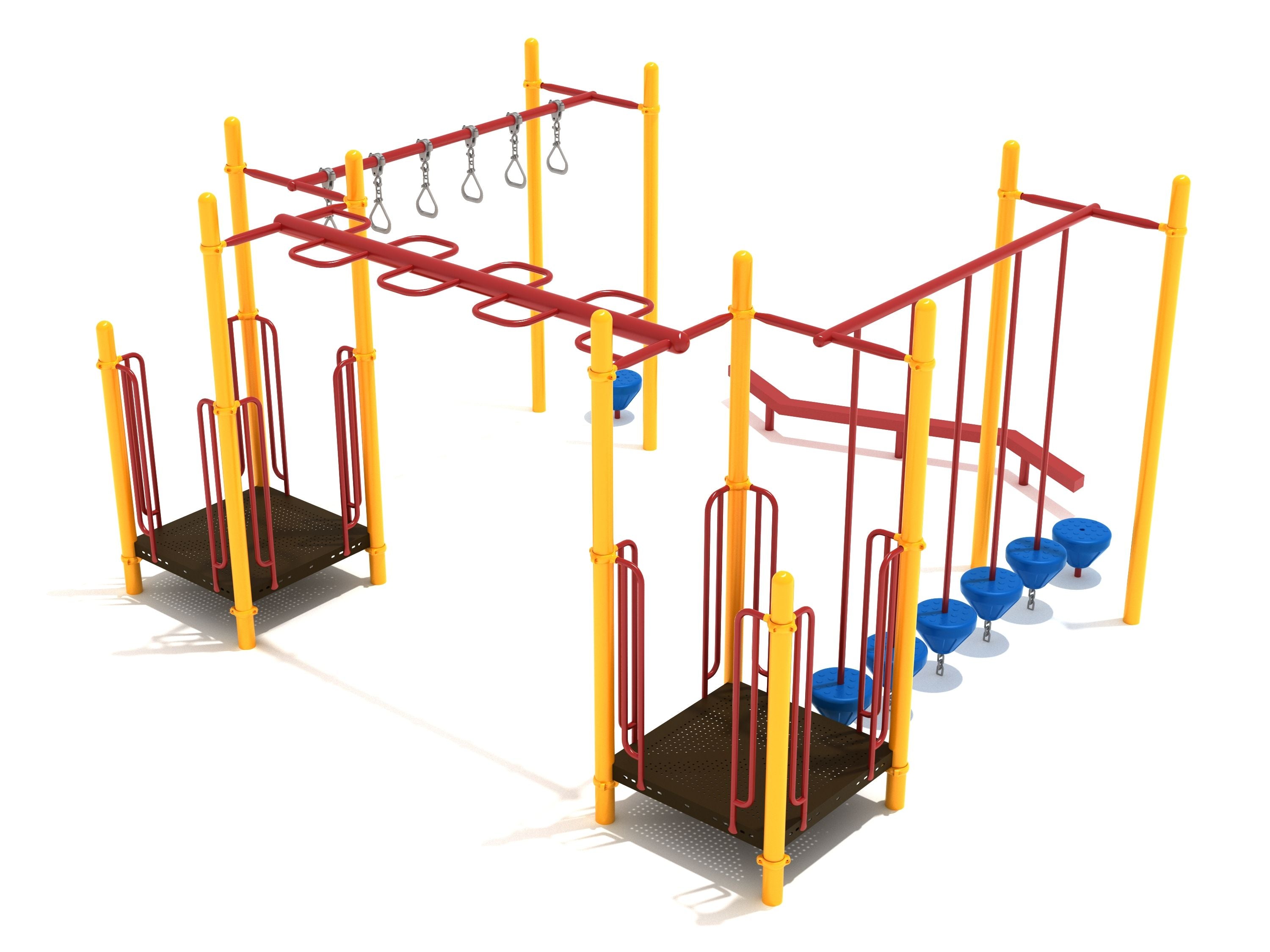 Playground Equipment North Bethesda Fitness Course Playground SKU PKP161