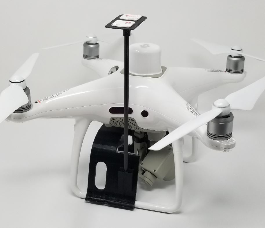 The Advantage Empire Partner Custom Phantom 4 Self Powered Micasense Rededge-M and MX Mount SKU P4-REDEDGEMOUNT