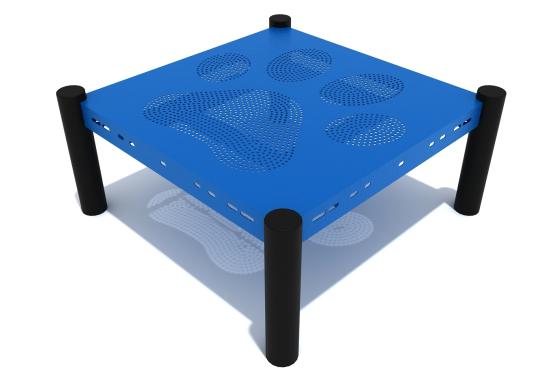 Playground Equipment Paw Print Grooming Deck SKU PDP012