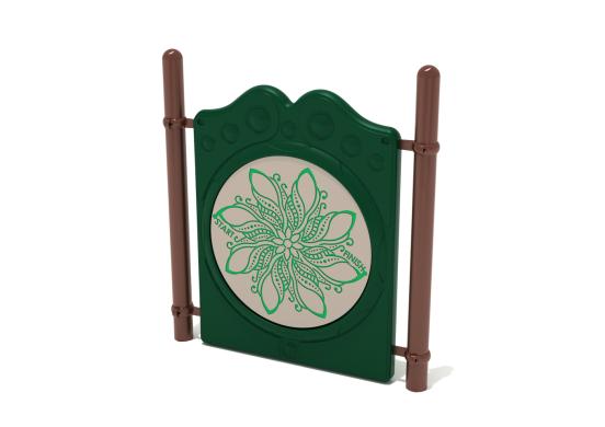 Playground Equipment Free Standing Finger Maze Panel w/ Posts SKU PFS004