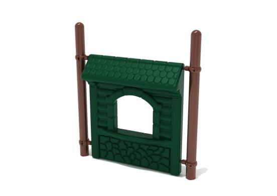 Playground Equipment Free Standing Store Panel w/ Posts SKU PFS008