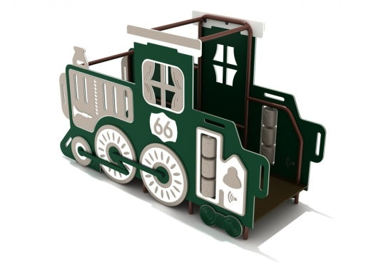 Playground Equipment Train Playhouse SKU PFS086
