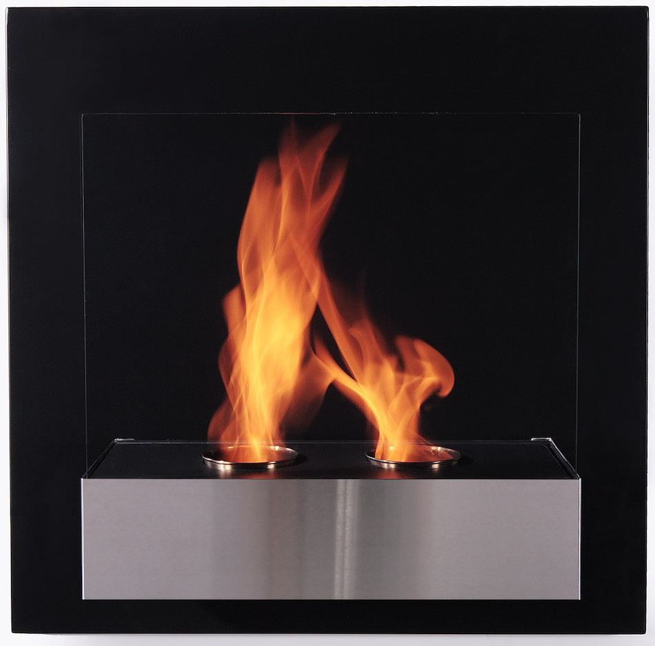 The Bio Flame Pure Wall Mounted Bio Ethanol Fireplace SKU Pure