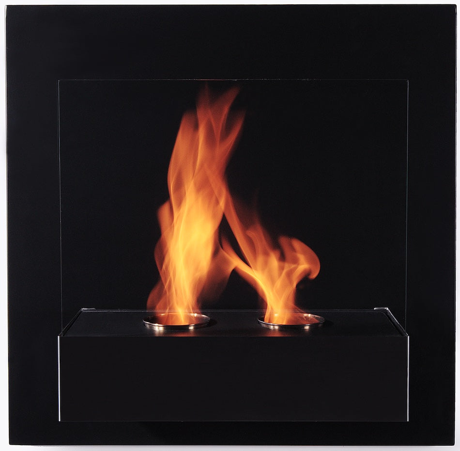 The Bio Flame Pure Wall Mounted Bio Ethanol Fireplace SKU Pure