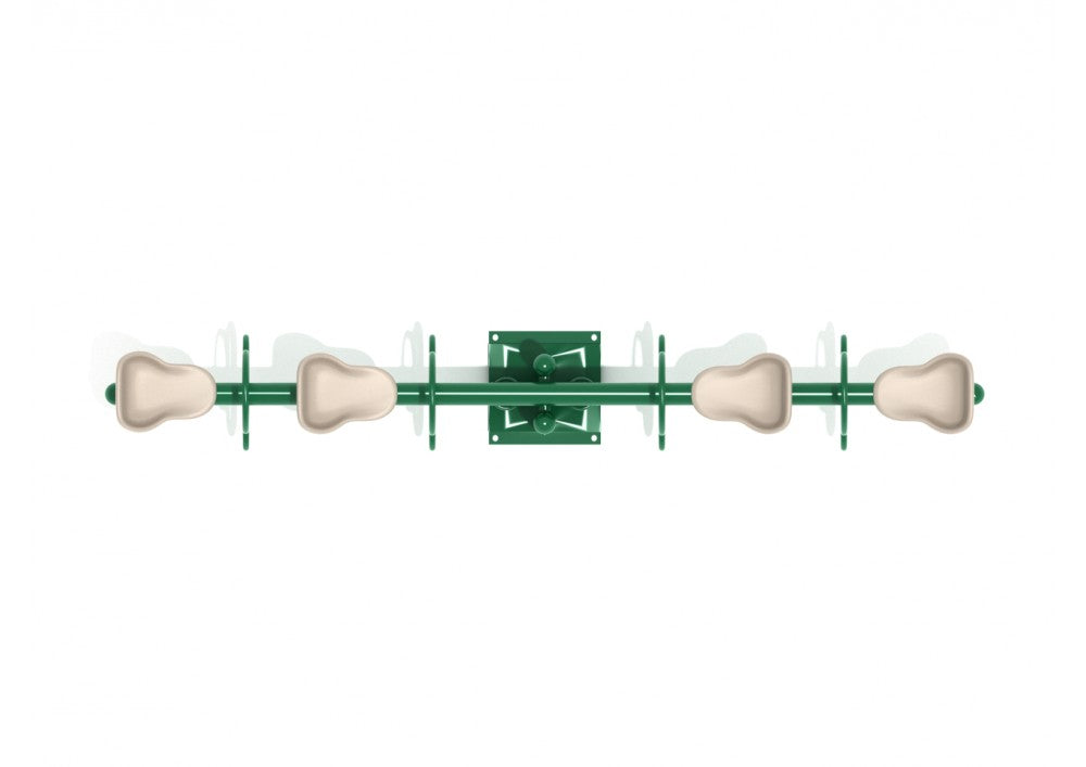 Playground Equipment Rockwell Teeter Quad SKU PFB010