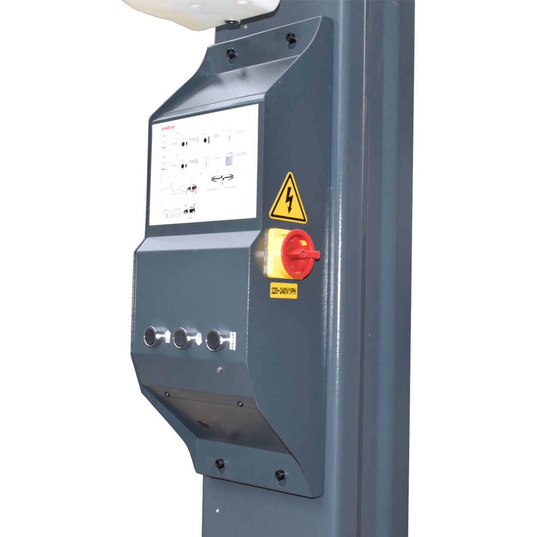 Stratus X-Wide Asymmetric & Symmetric 2-in-1, 10k lbs 2-Post Lift SAE-C10XE