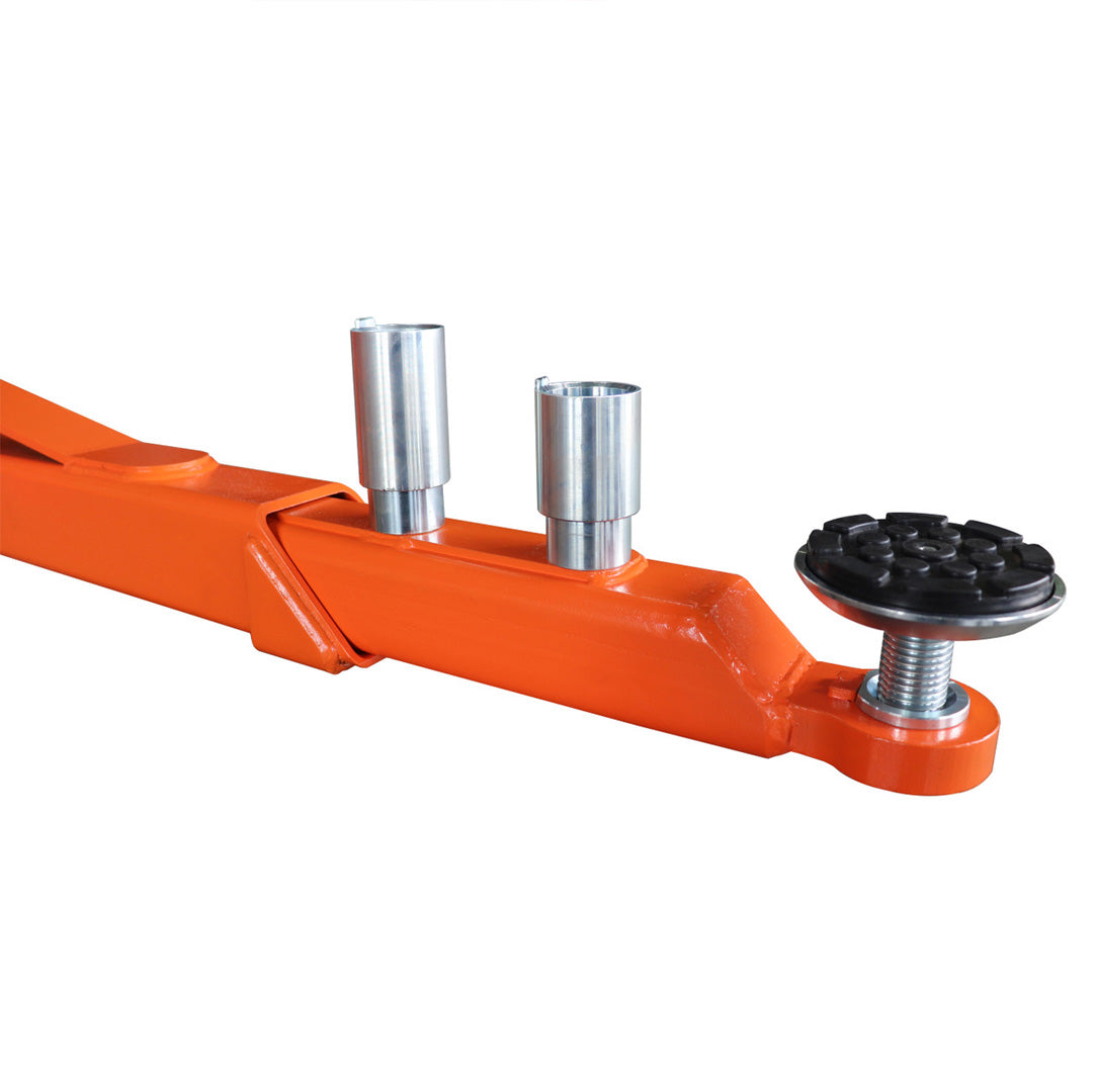 Stratus 2 Post 10,000 lbs Pro Floor Plate Car Lift, ETL Certified Power Unit, Single Point Manual Safety Lock Release SKU SAE-F10P