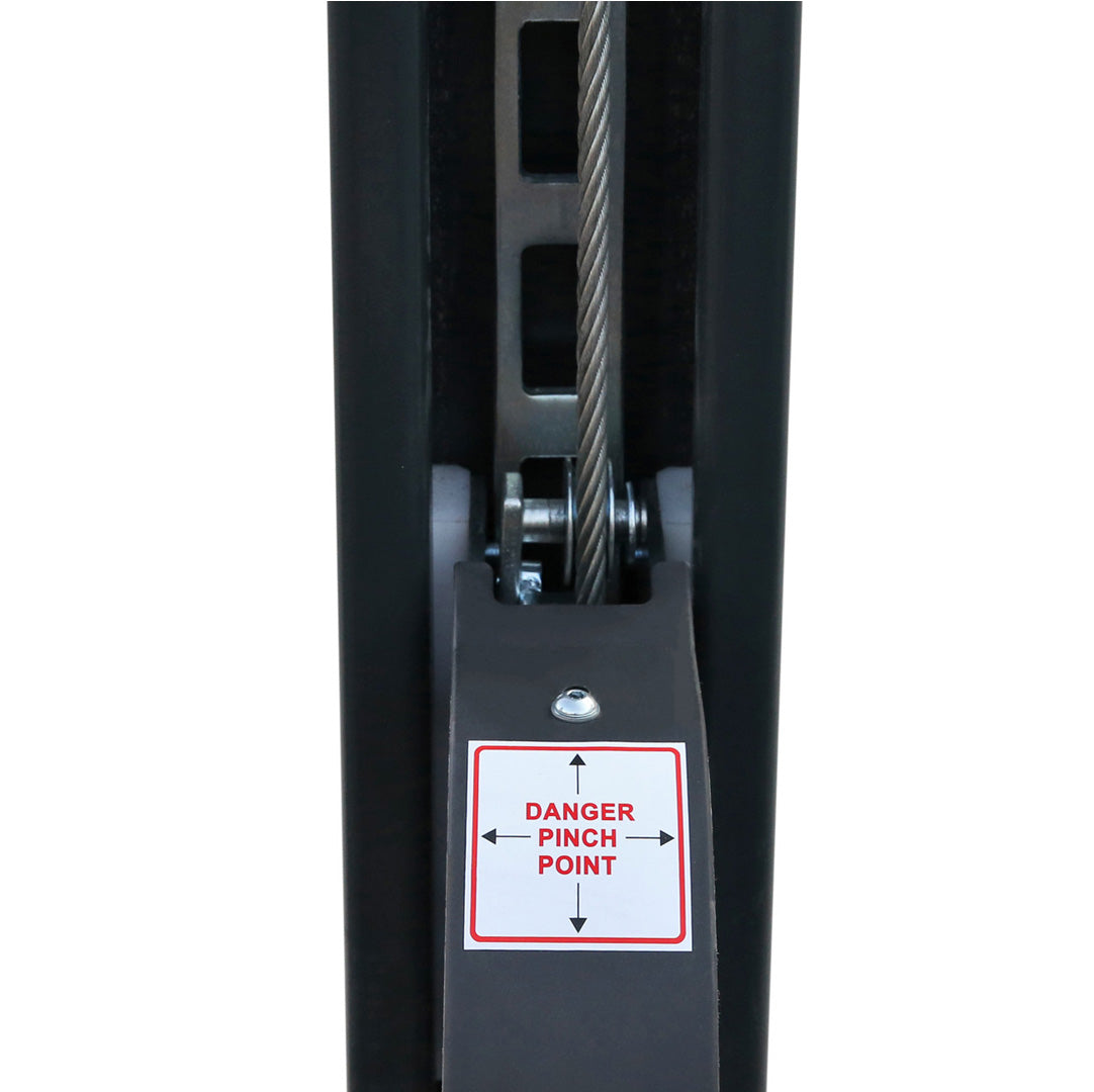 Stratus 4 Post 10,000 lbs Parking Lift Manual Release SKU SAE-P410
