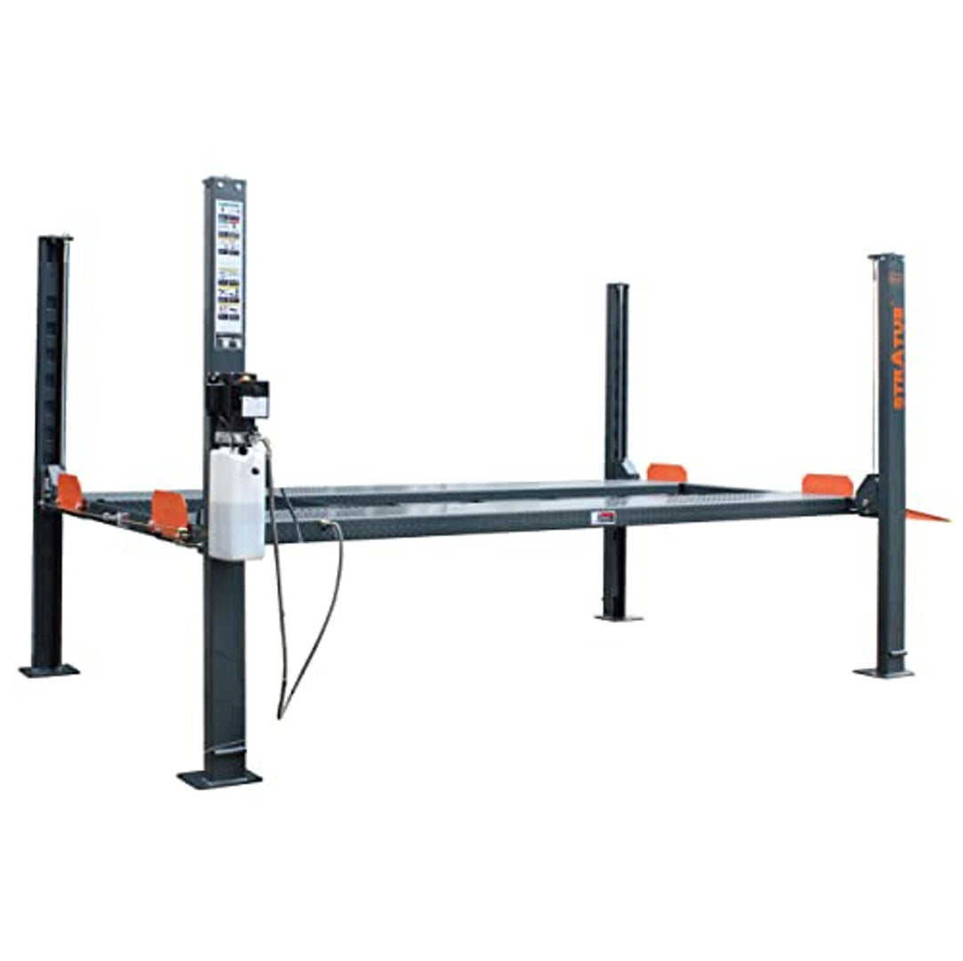 Stratus 4 Post 8,000 lbs Compact Parking Lift, Manual Release G3 SKU SAE-P48C