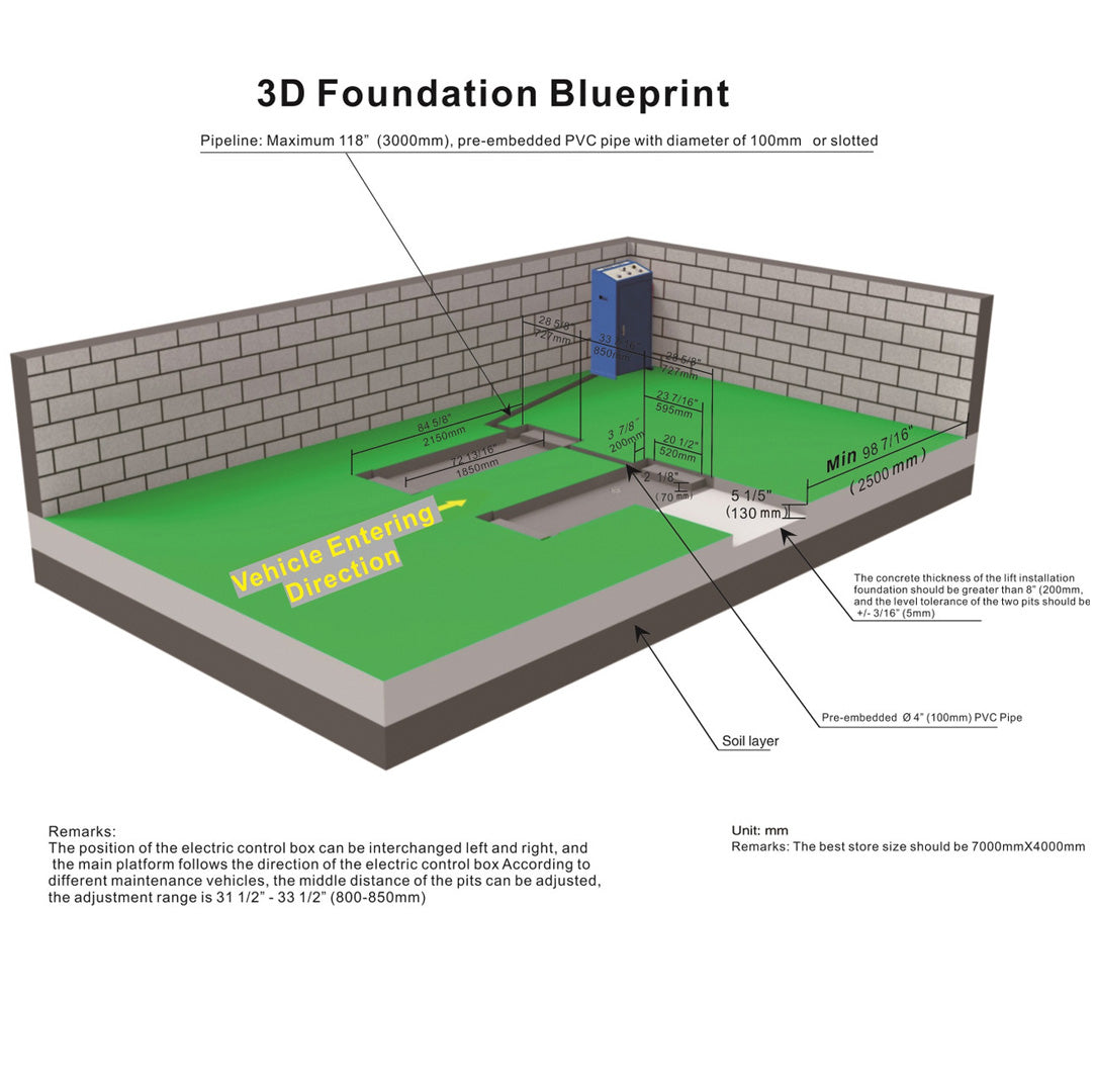Stratus On Ground Low Profile Full Rise Scissor Lift, 9000 lbs, 220V, Pneumatic Release, Commercial Grade G3 SKU SAE-UT9000