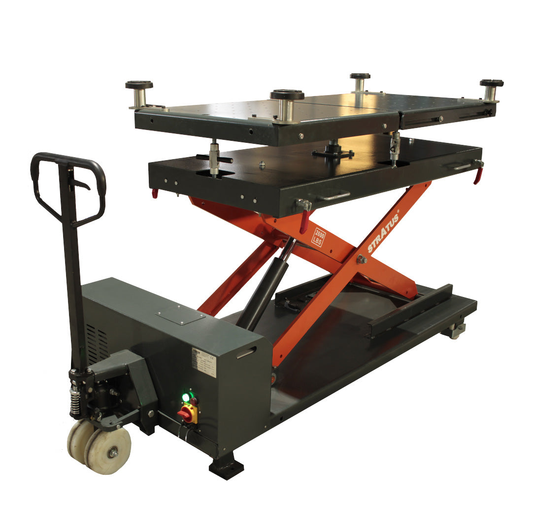 Stratus Lifting Table, 2600 lbs, Remote controlled, 110V SKU SAE-LT2600E