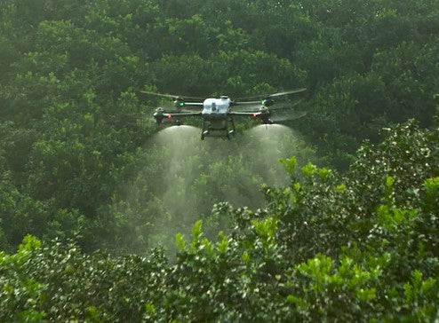 DJI AGRAS T40 Agricultural Drone, Ready to Fly Kit SKU AGRAST40RTF