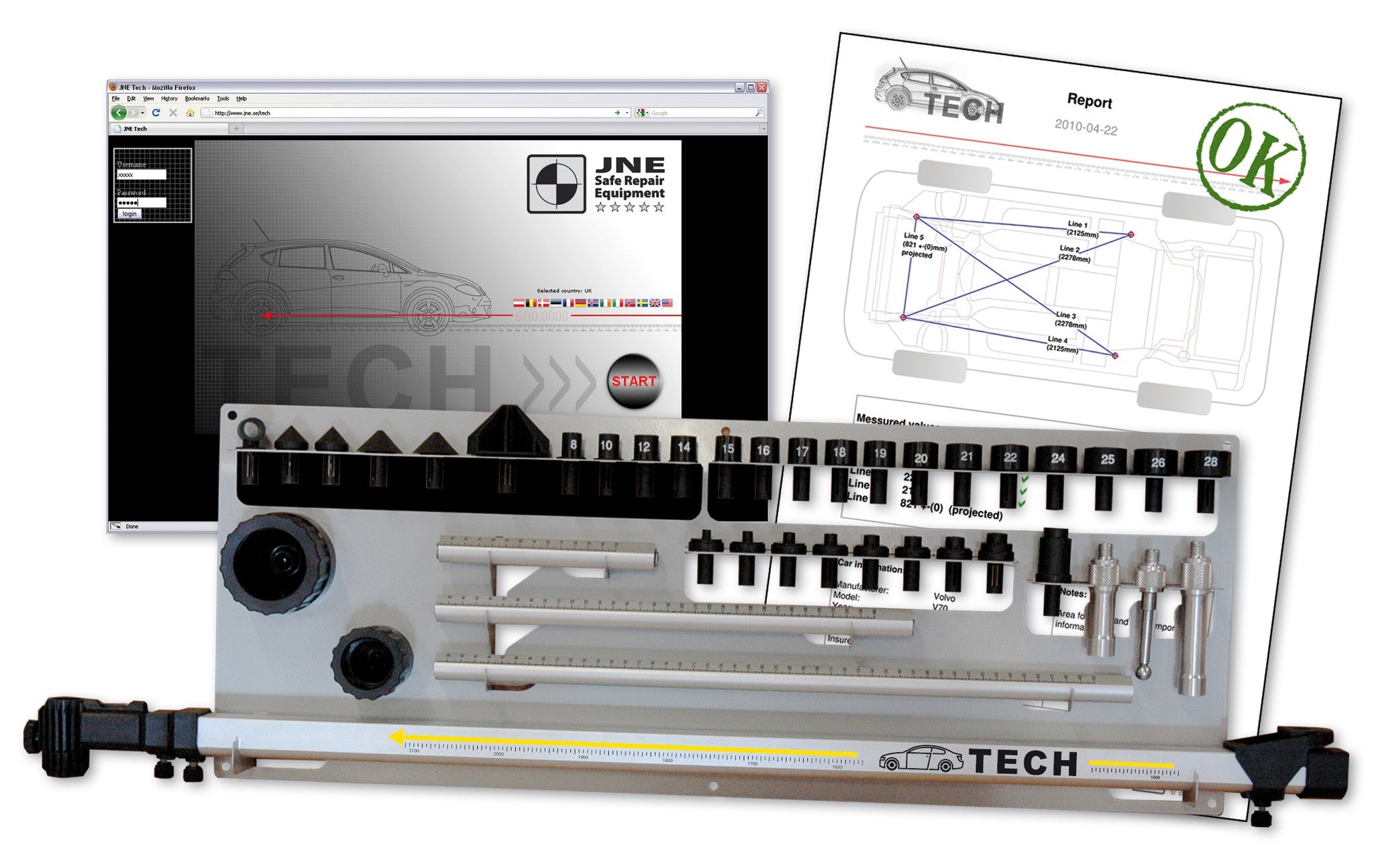 Merchant 1 Manufacturing MEASURING SYSTEM W/ DATABASE /PRINT OUT/ COMPUTER PROGRAM SKU ALLVIS-TEC 0200-M