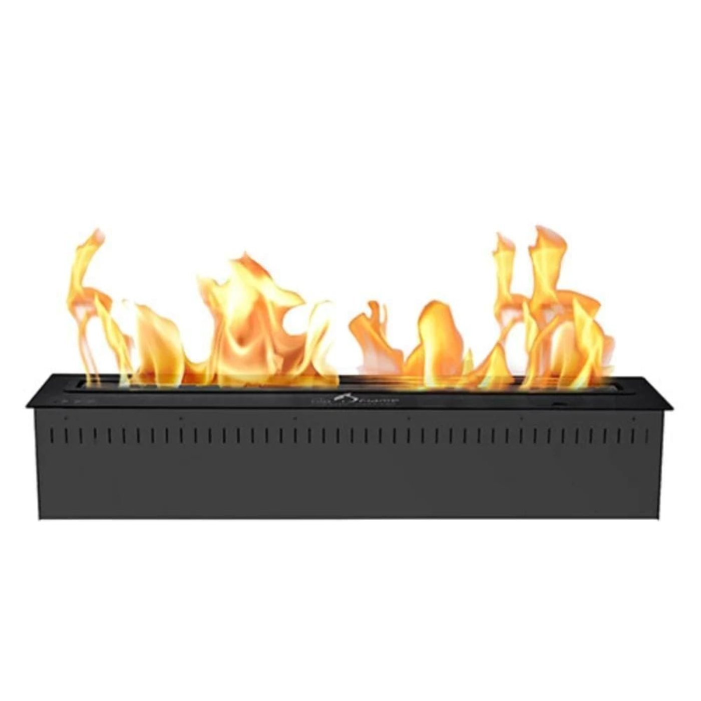 The Bio Flame 38-Inch Ethanol Burner SKU RC-38-Silver-SMART